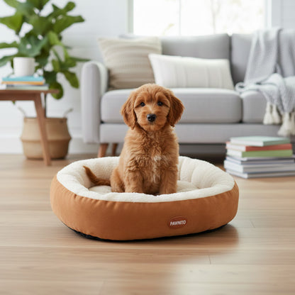 Cloud-Soft Calming Donut Pet Bed