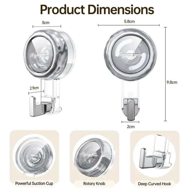 Suction Cup Hooks for Shower🔥