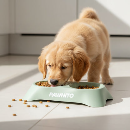 Eco-Friendly Double Pet Diner