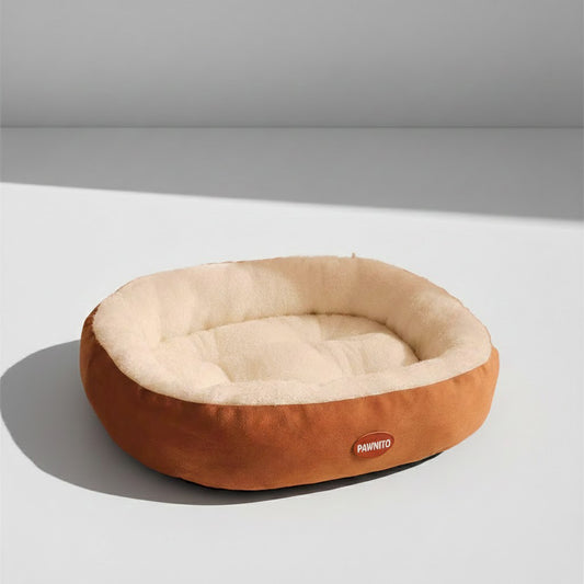 Cloud-Soft Calming Donut Pet Bed