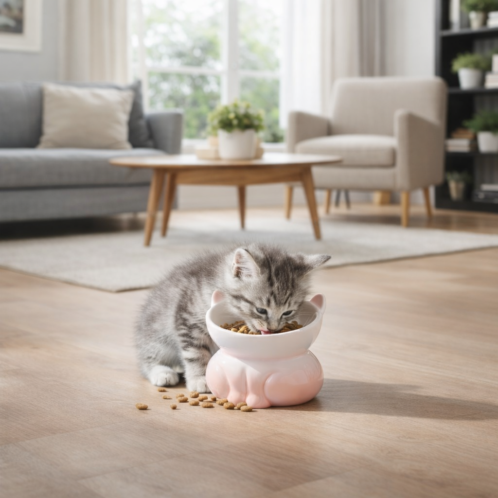 Ergonomic Gradient Ceramic Bowl