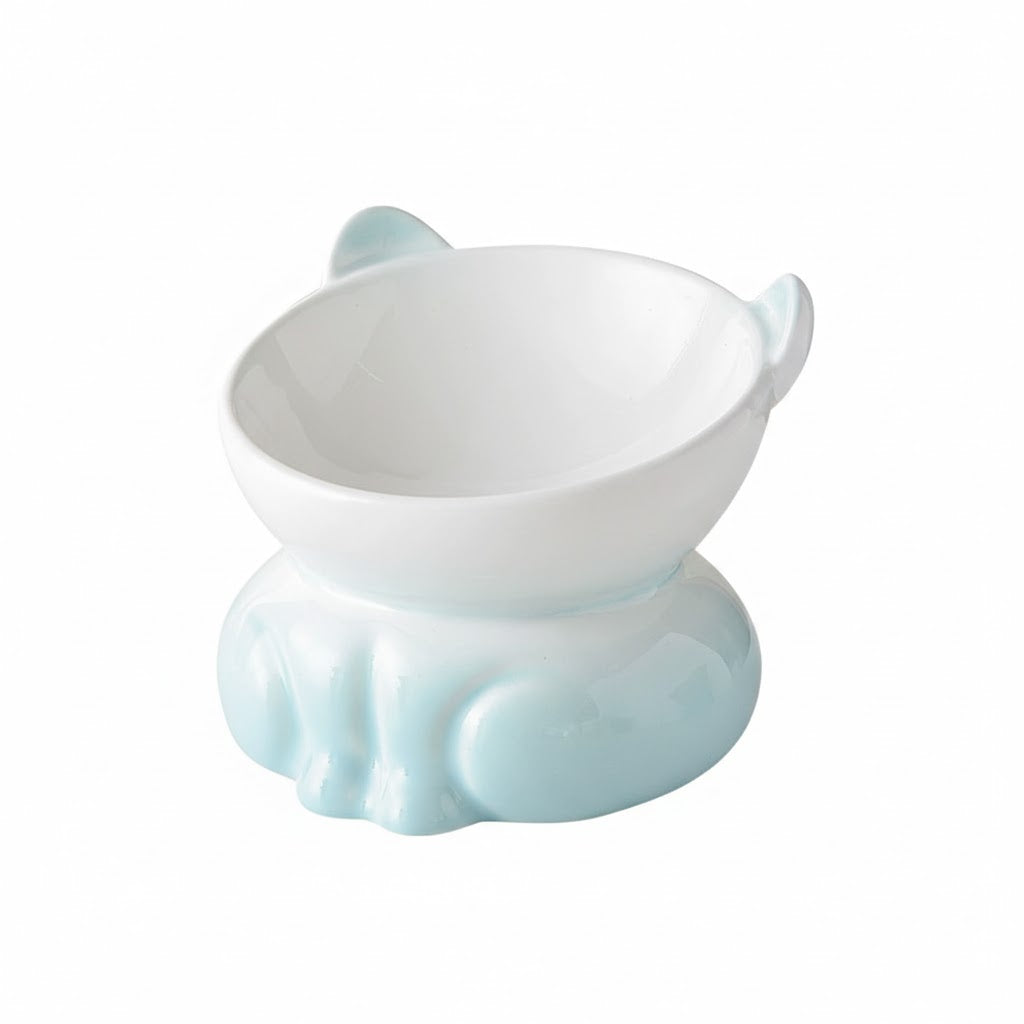 Ergonomic Gradient Ceramic Bowl