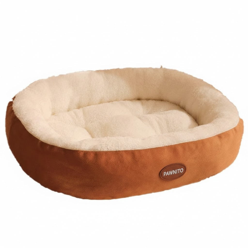 Cloud-Soft Calming Donut Pet Bed